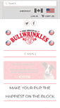 Mobile Screenshot of bullwrinkles.com